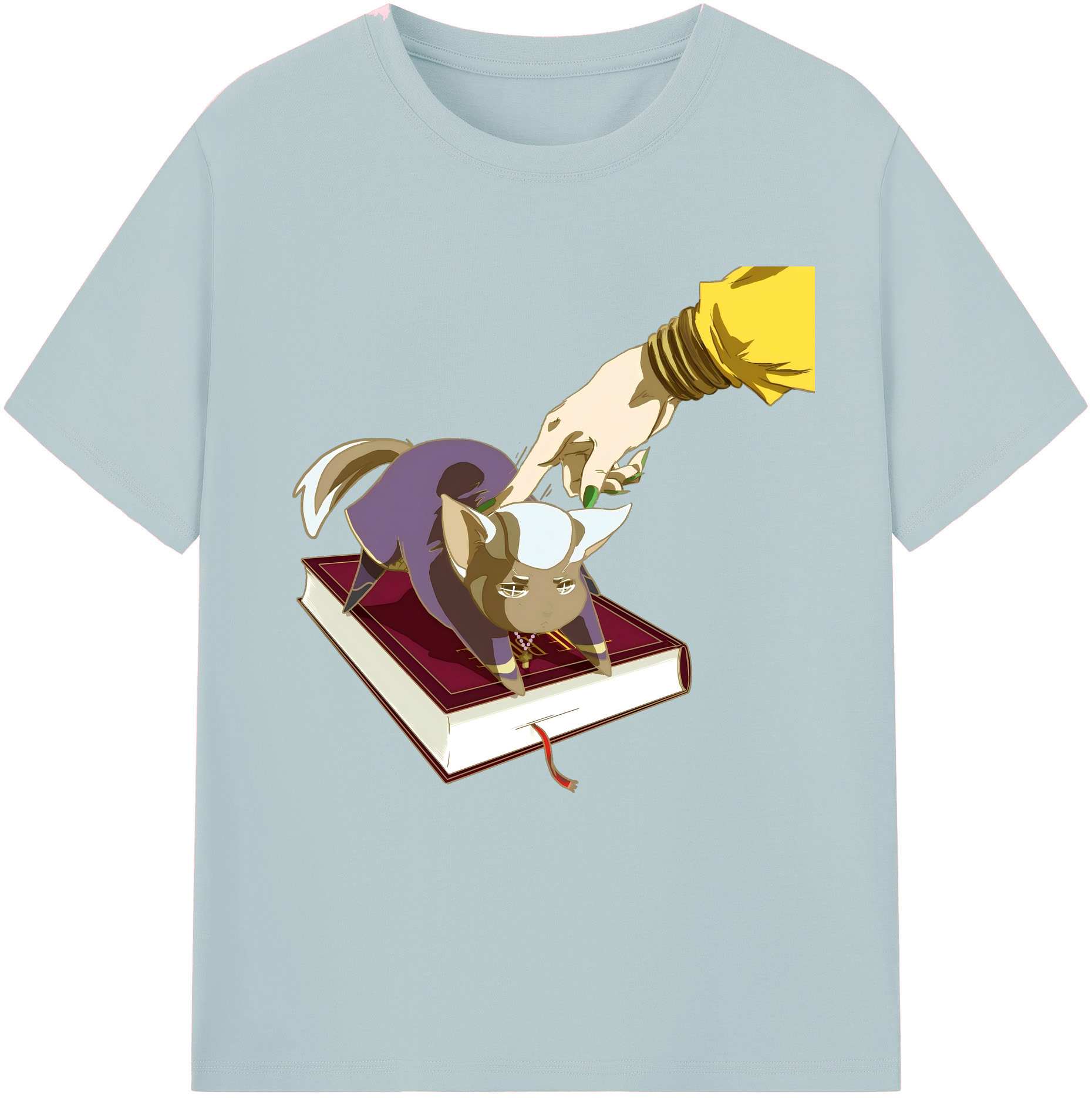 （画像用） ジョジョの奇妙な冒険 JoJo's Bizarre Adventure 綿100％半袖Tシャツ（フロントプリント）